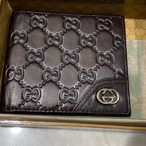 Gucci GG Monogram Guccissimma Wallet